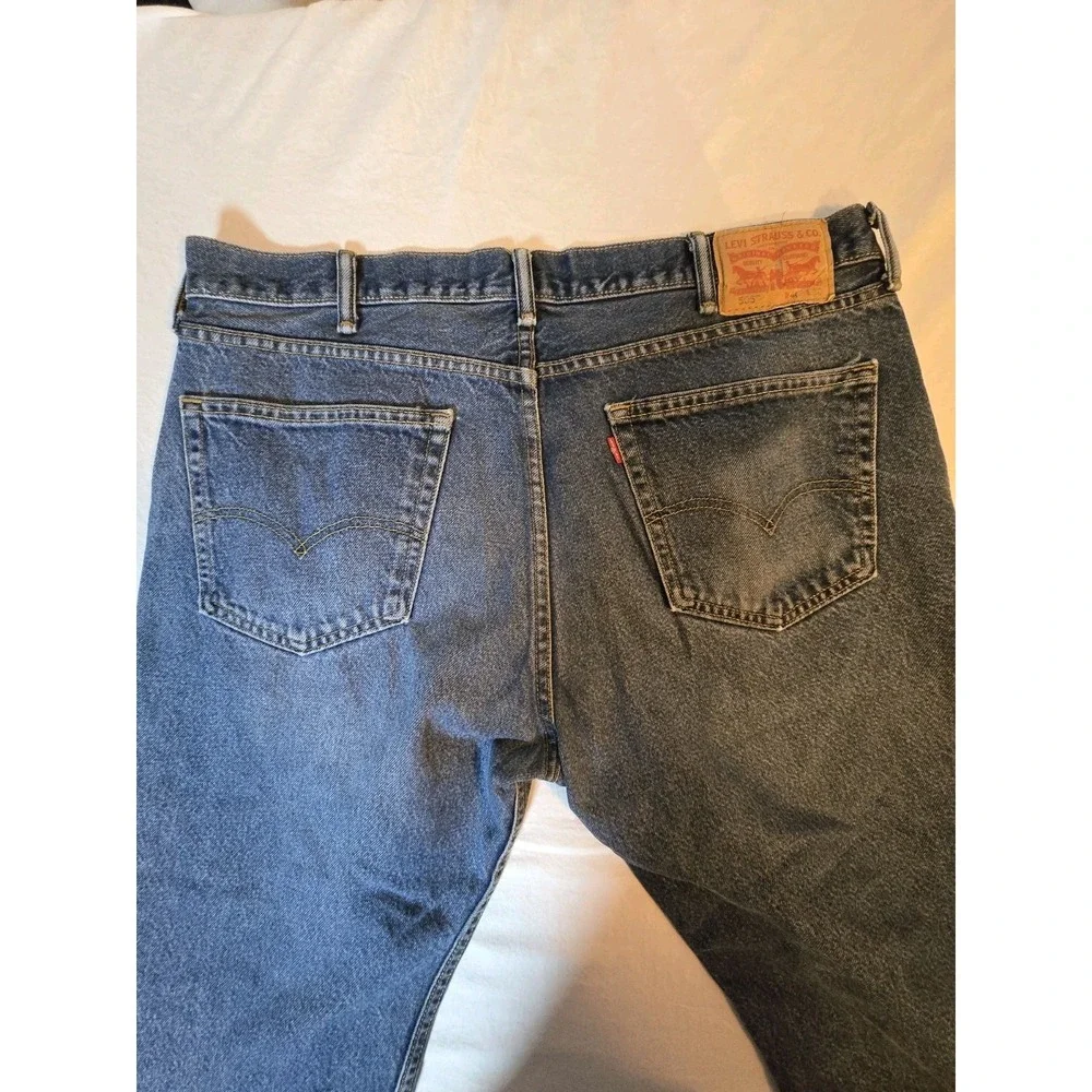 Levis 505 Jeans Mens 40 X 30 Blue Denim‎ Straight Leg Regular Fit Medium Wash